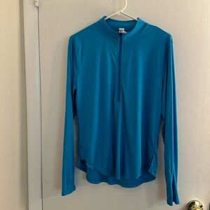 Sun shirt, blue, long sleeve,